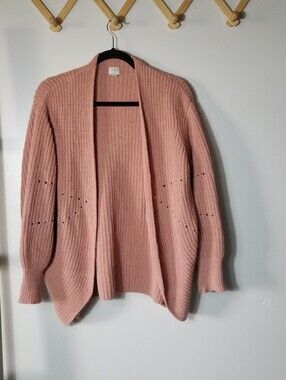A NEW DAY PINK WOMEN'S CARIDGAN SIZE X-SMALL